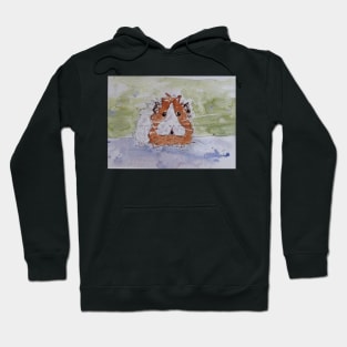 Guinea Pig portrait Hoodie